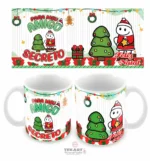 Ótima escolha para apresentar ou para a quem você amam ou para se presentear! Esta caneca inspira o espírito de Natal na manhã mais charmosa do ano!