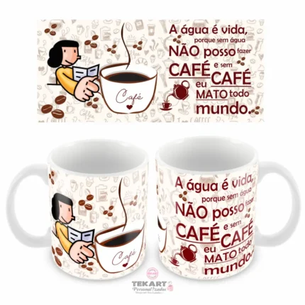 Sem água, sem café, e isso é um grande problema