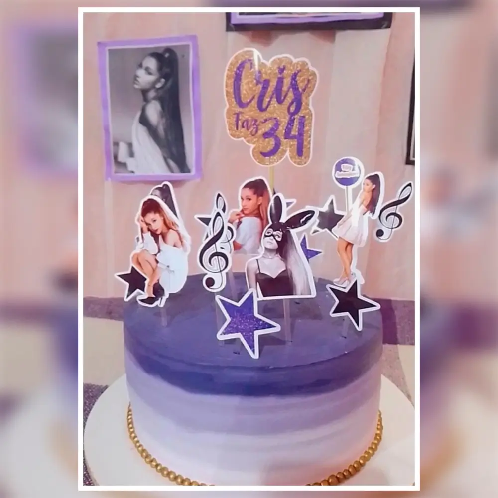 topo-de-bolo Imagem de topo de bolo de papelaria personalizada, ideais para presentes, festas e eventos em qualquer ocasião
