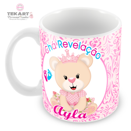 Caneca personalizada exclusiva para vovó e vovô, perfeita para presentear avós à espera de um bebê na família