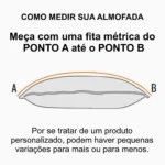 Como medir sua almofada